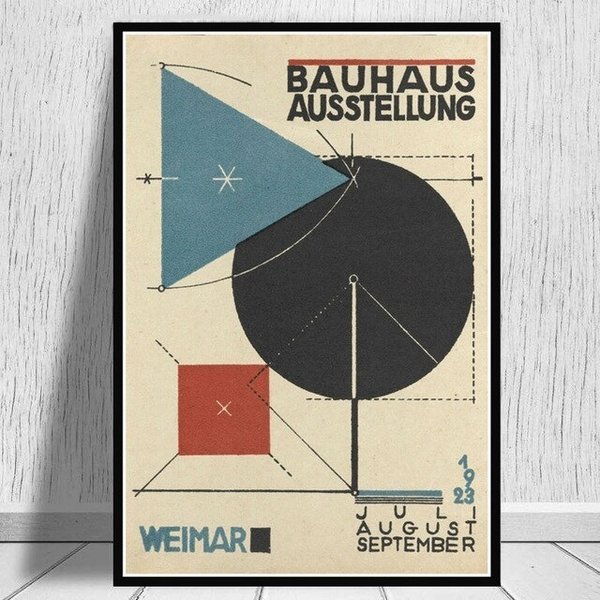 アートポスター アートパネル アートフレーム ポスター インテリア おしゃれ 絵画 抽象画シリーズ バウハウス bauhaus デザインNO-12  A4 A3 A2