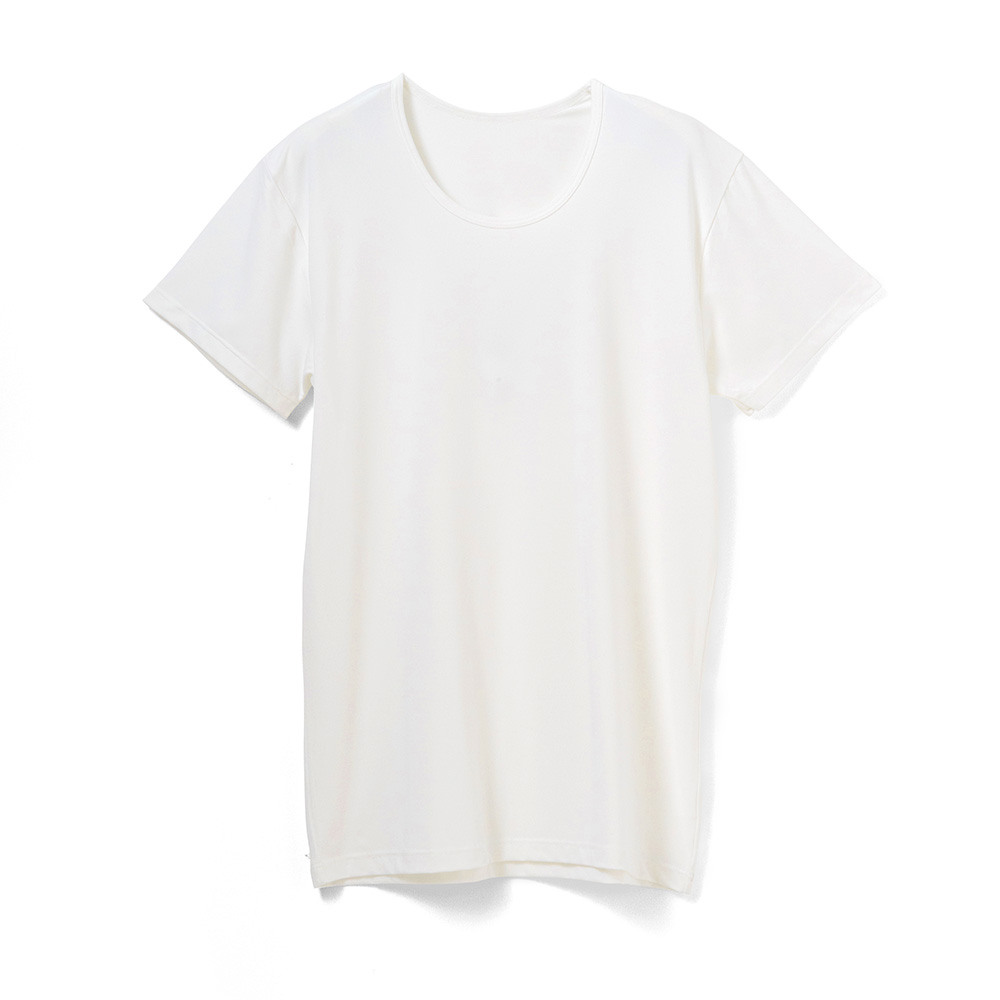 白鷺ニット 着る ヘルスケア インナー 半袖 ゲルマニウム 遠赤外線