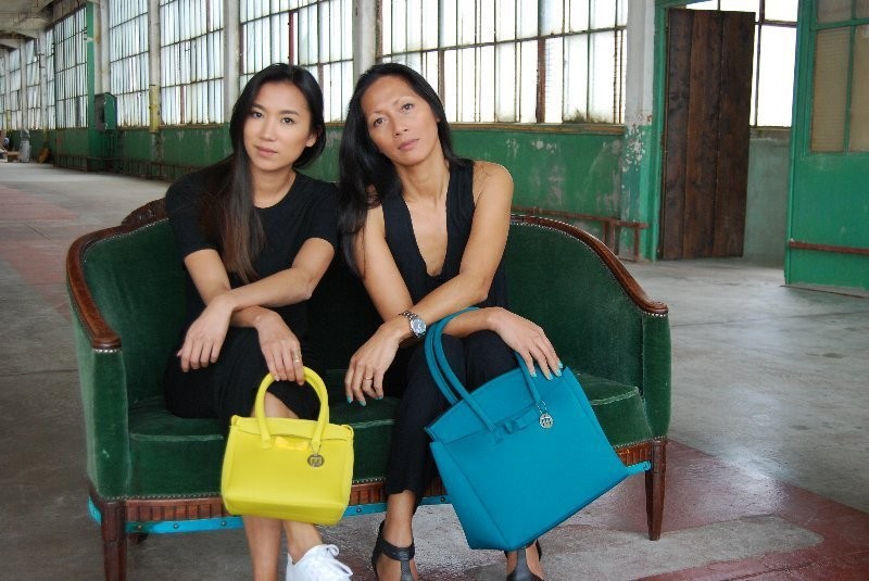 SKIMP ウェットスーツ素材バッグ イエロー ブルー2 軽量 撥水