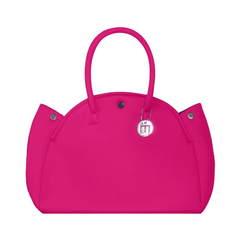 ネオプレン トートバッグ ハンドバッグ バッグ ブランド 春 夏 洗える ネオプレーン ウェットスーツ素材 レディース 軽量 ゴルフ 旅行 丸型 全色 | ブランド登録なし | 01