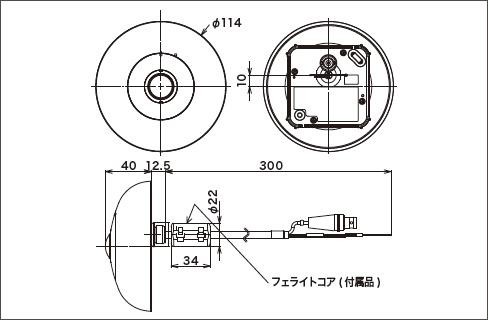 TAMRON (タムロン)防犯カメラ・監視カメラタムロン製180度パノラマ自動