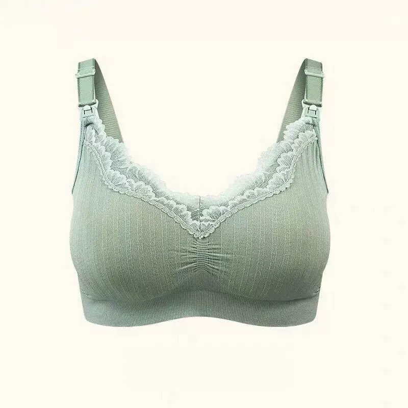 授乳ブラ 授乳ブラジャー 下着 ブラ マタニティ インナー マタニティブラ 延長ホック ナイトブラ 妊婦 授乳用 産前産後 レース おしゃれ かわいい ノンワイヤー |  | 04