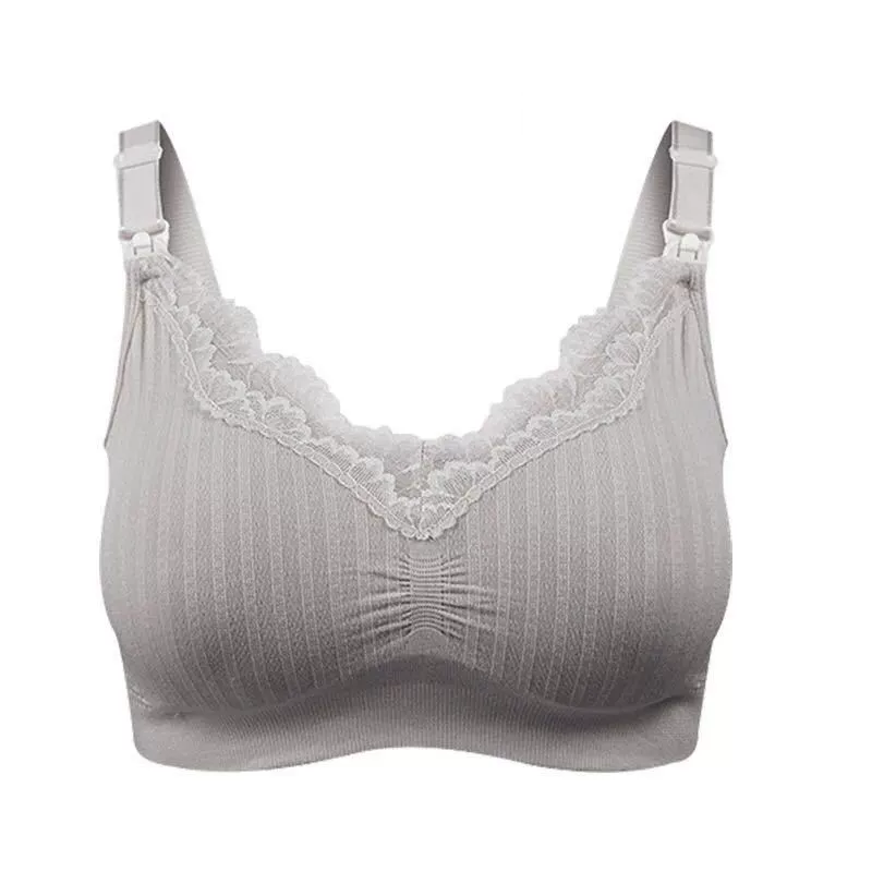 授乳ブラ 授乳ブラジャー 下着 ブラ マタニティ インナー マタニティブラ 延長ホック ナイトブラ 妊婦 授乳用 産前産後 レース おしゃれ かわいい ノンワイヤー |  | 05