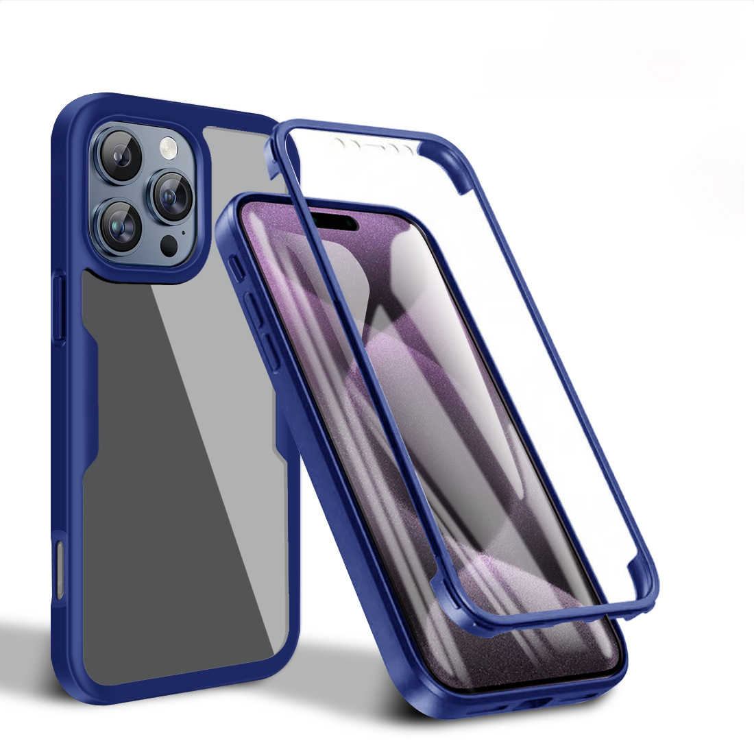 iPhone 14 用 ケース iPhone13 ケース 一体型 全面保護 iPhone14 ケース 全面保護 前後ガラス フィルム不要 カバー一