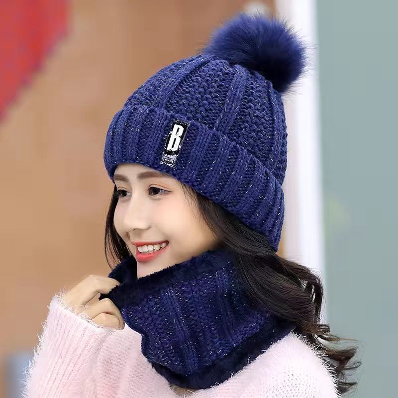 ニット帽 ニット帽子 ネックウォーマー セット レディース 女性
