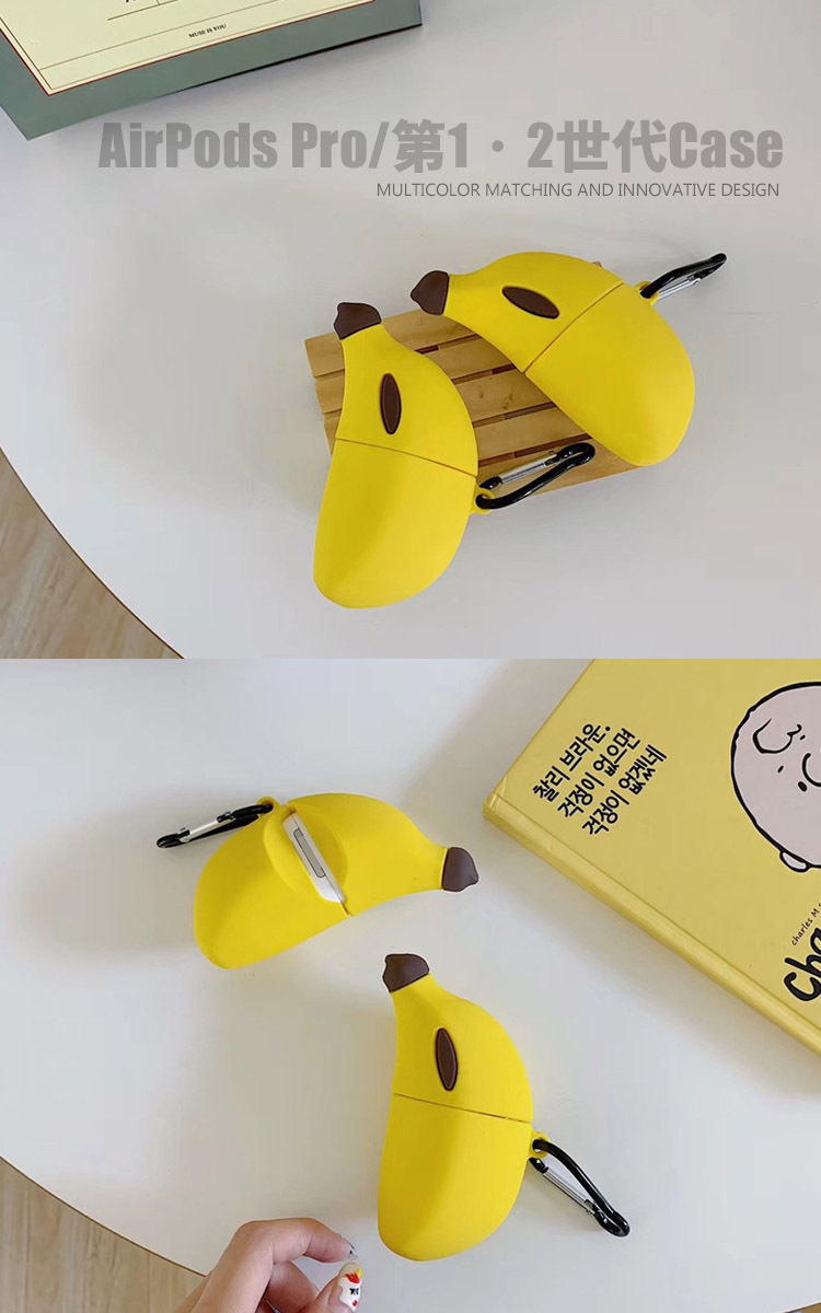【韓国発 FIBRENO】AirPods Case ケース イエロー 韓国発 FIBRENO】AirPods Case ケース イエローの通販 by