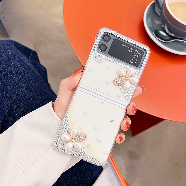 Galaxy galaxy z flip4 ケース Z Flip4 5G ジュエリーパーツ