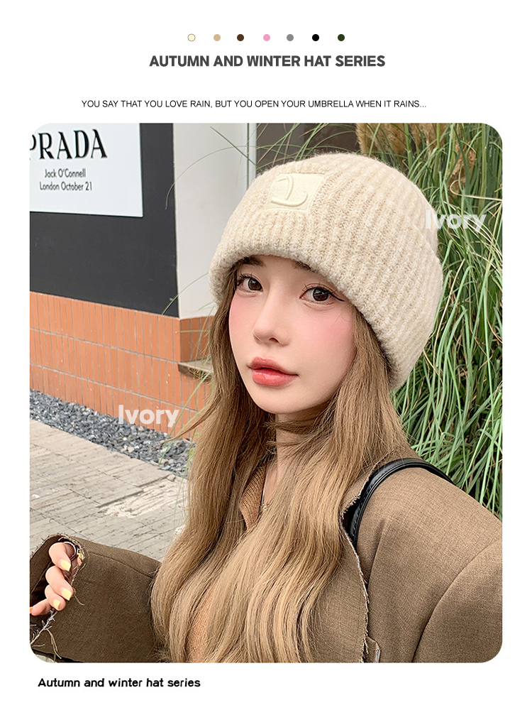ニット帽 レディース ビーニー 耳あて ワッチ 大きいサイズ 女性