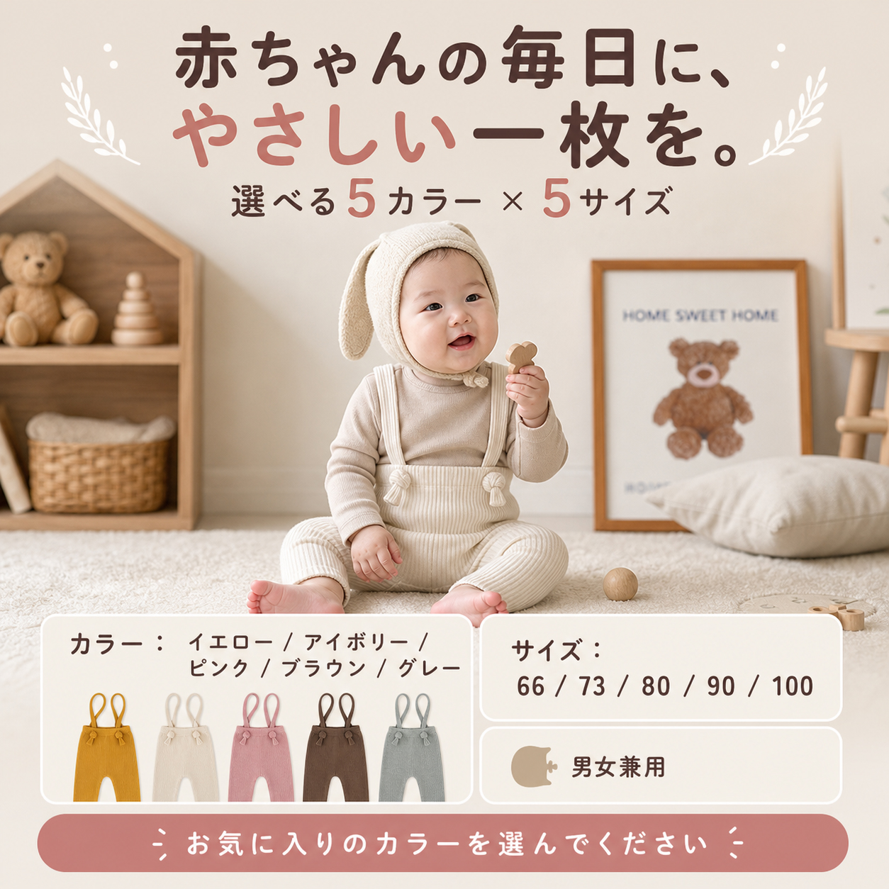 ベビー サロペット レギンス オーバーオール サスペンダー ロンパース 