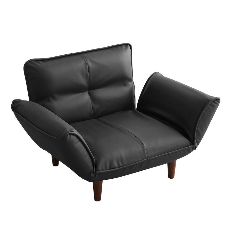 ソファ− 一人掛け ゆったり 北欧 おしゃれ ハイバック リクライニング