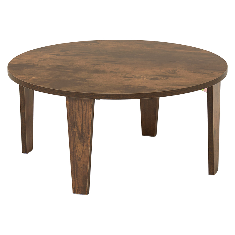 テーブル ローテーブル 折りたたみ 丸 円 幅68 おしゃれ 木目 リビング