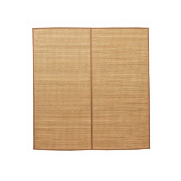 ラグ ラグマット おしゃれ 夏 北欧 4.5畳 261×261cm 正方形 竹