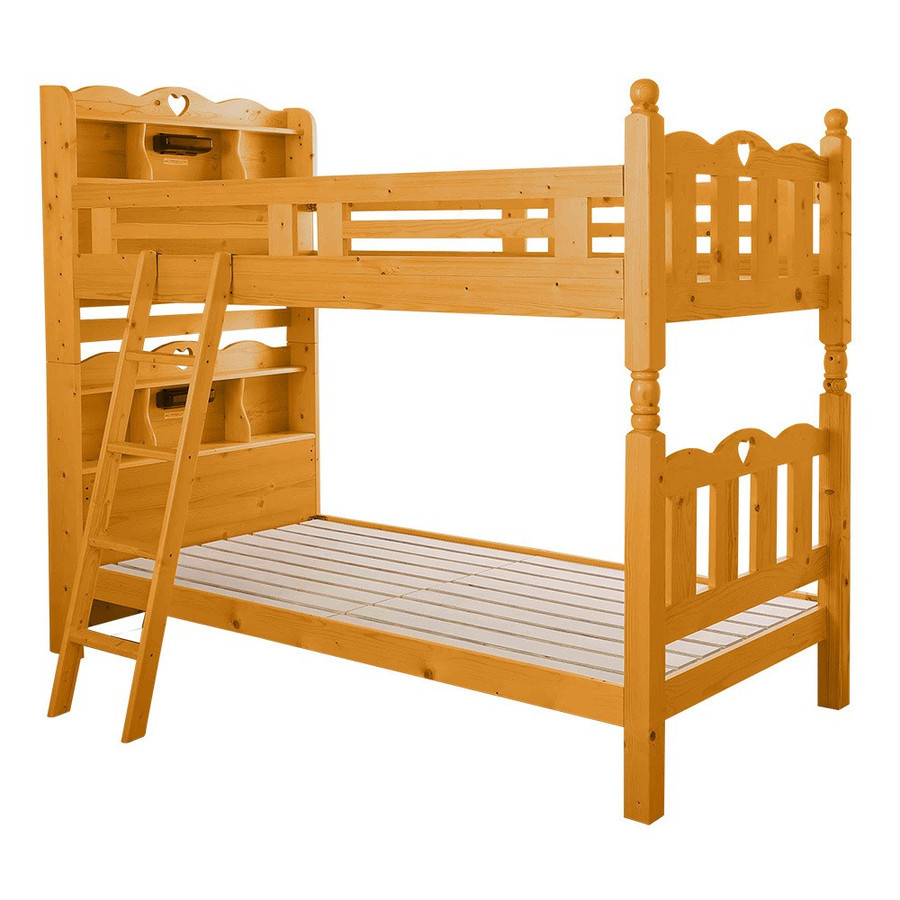 二段ベッド 2段ベッド 子供用ベッド 木製 頑丈 分割 子供 耐荷重100kg 宮付 すのこ シング...