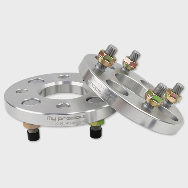 ワイドトレッドスペーサー 4-100-56.1-P1.25-15mm 2枚組 ボルト電機