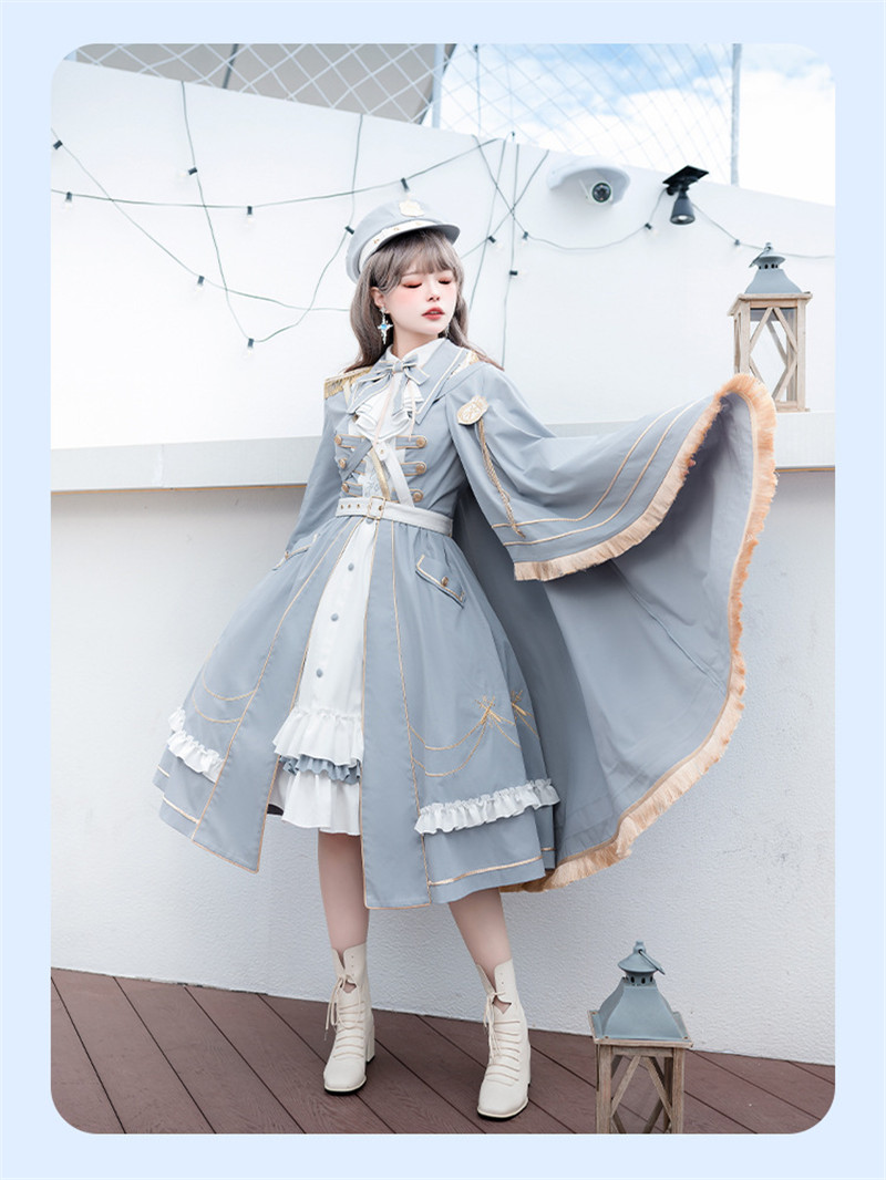 セーラー ジャケット スカート グリーン 緑 ロリィタ ロリータ ミリタリー セーラー ジャケット スカート グリーン 緑 ロリィタ ロリータ