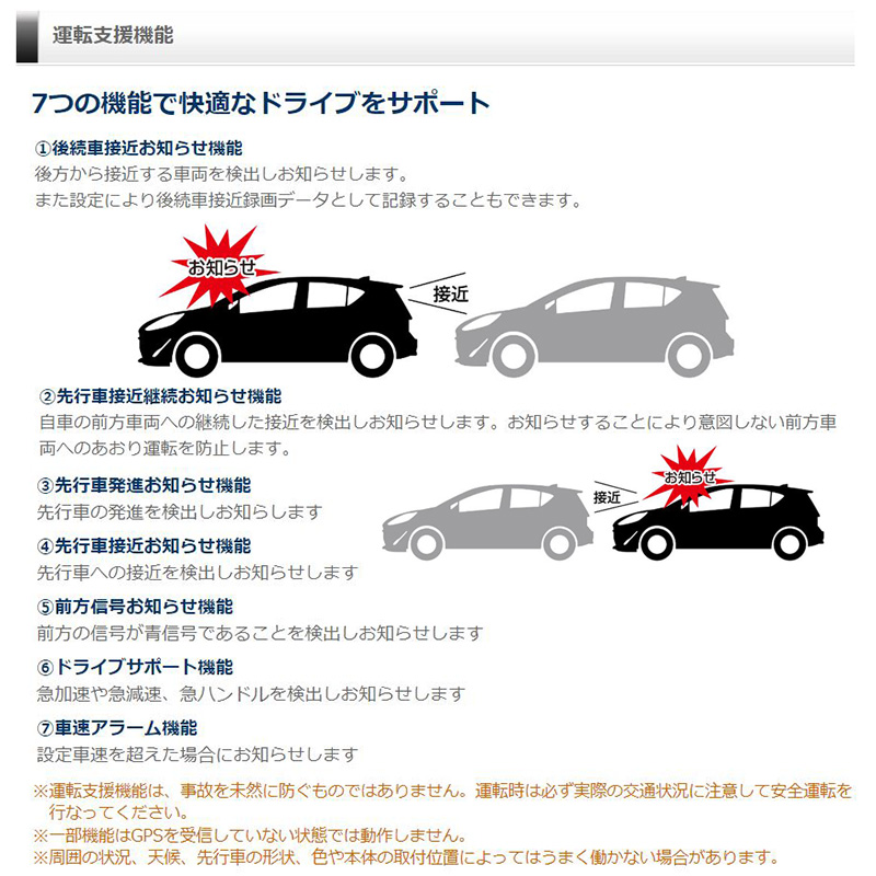 ZDR045WL COMTEC コムテック 前後2カメラ ドライブレコーダー フル