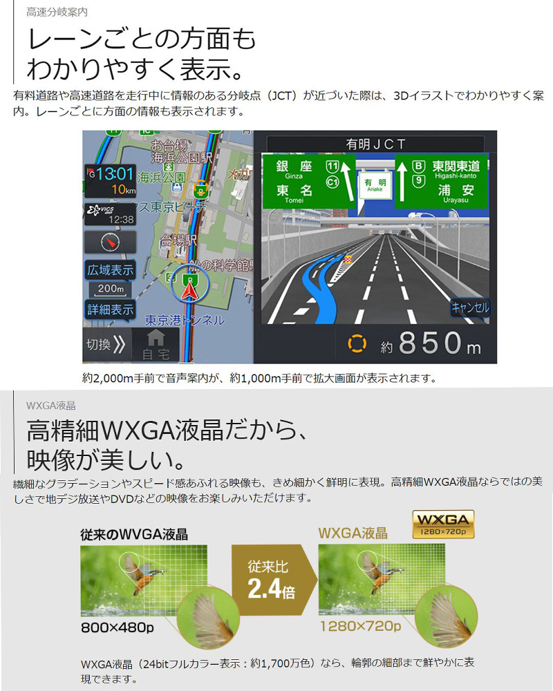 ビッグX 【2025年モデル】最新地図(2024年度版) EX10NX2S-JI-64