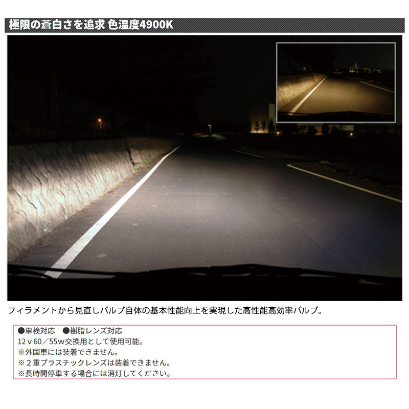 IPF 49J11 アイピーエフ H11ハロゲンヘッドライト/フォグランプ