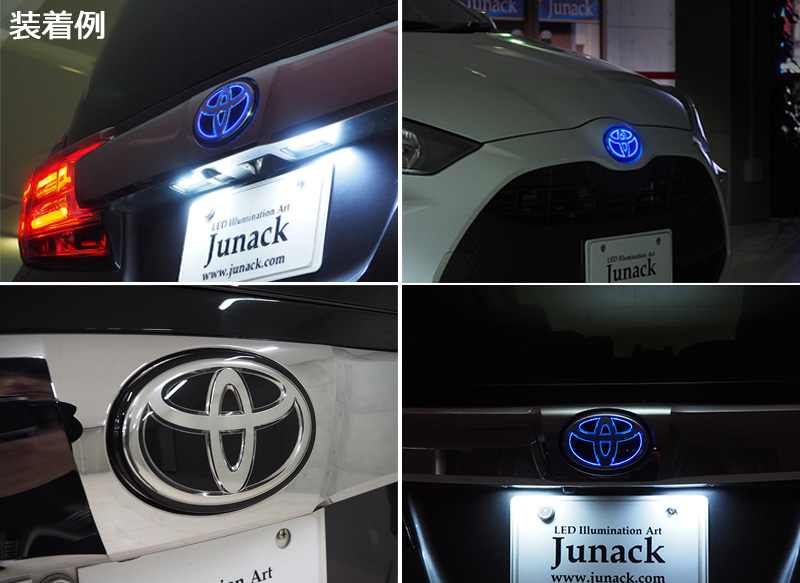 LTE-TG11 Junack ジュナック LEDトランスエンブレムGR トヨタ車