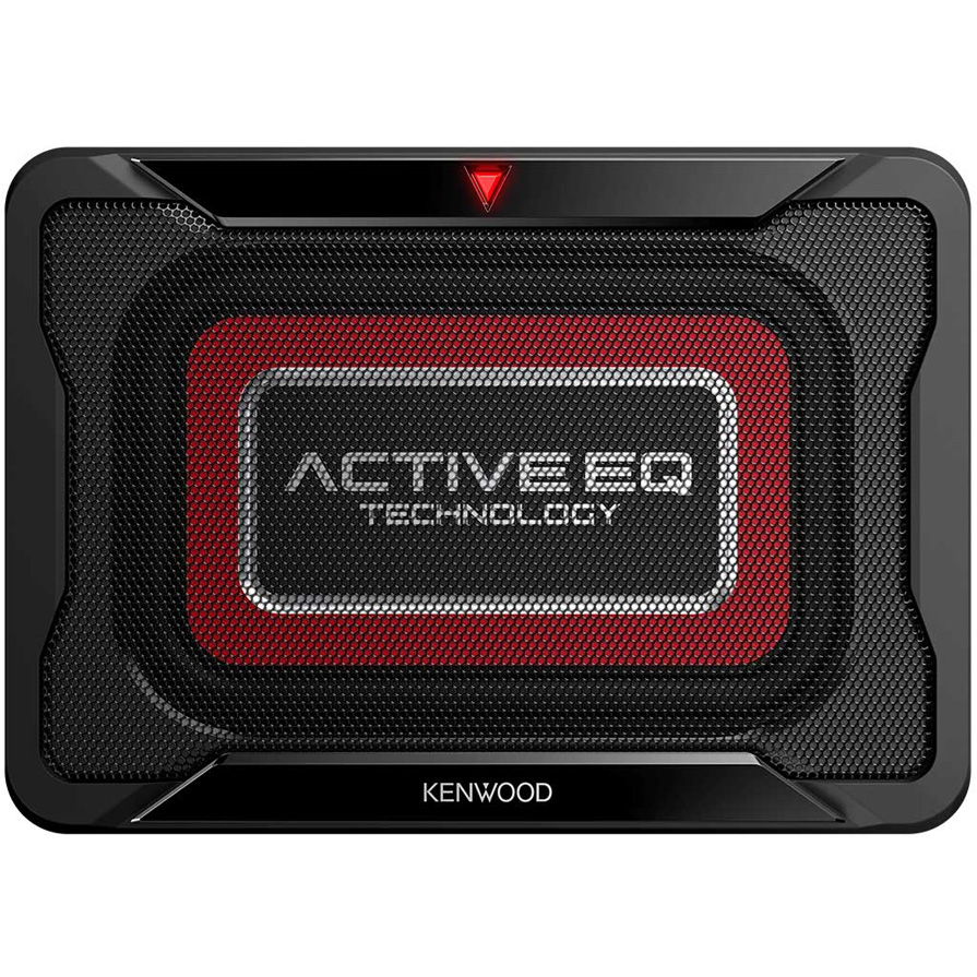 KSC-SW12EQ KENWOOD ケンウッド チューンアップ・サブウーファー 最大出力160W ACTIVE EQ搭載  スピーカーレベル入力、RCA入力対応