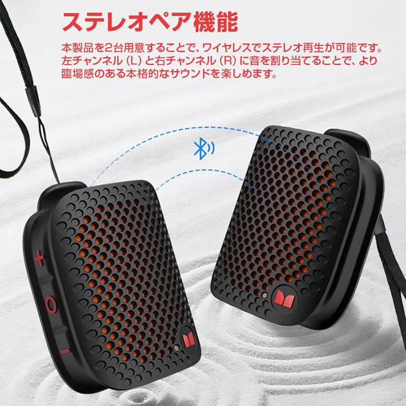 MONSTER MS62106(PU) モンスター ポータブル スピーカー Atomic