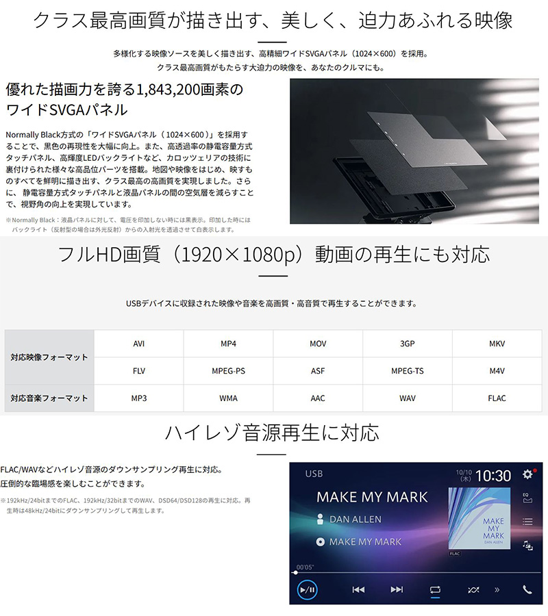カロッツェリア DMH-SF600 pioneer パイオニア carrozzeria 9型