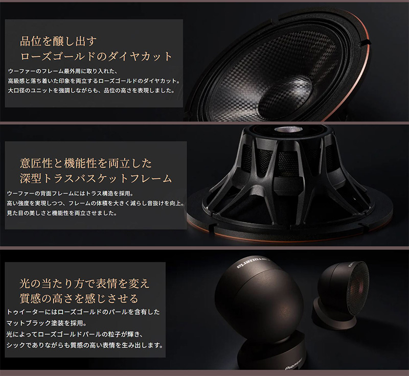 カロッツェリア TS-V174S pioneer パイオニア carrozzeria 17cm