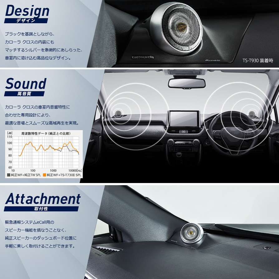 UD-K305 pioneer パイオニア carrozzeria カロッツェリア トゥイーター 