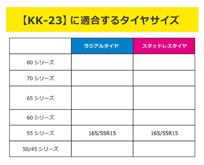 06756 soft99 ソフト99 KK-23 救急隊ネット 非金属 タイヤチェーン 