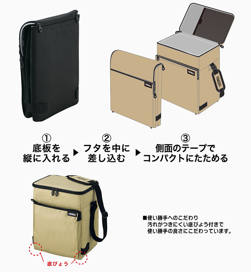 THERMOS（サーモス） RFD-0151 ALB THERMOS ソフトクーラー オール