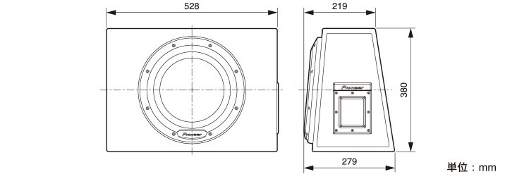 TS-WX1010A パイオニア カロッツェリア 280Wアンプ＆25cmウーハー搭載パワードサブウーファー（チューンアップウーファー） リモコン付き  :pioneer-tswx1010a:アンドライブ - 通販 - Yahoo!ショッピング