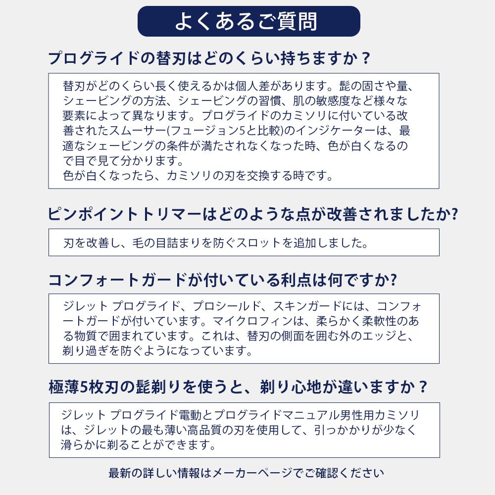 ジレット プログライド マニュアル 正規品 ホルダー 本体 1本 + 替刃 1 