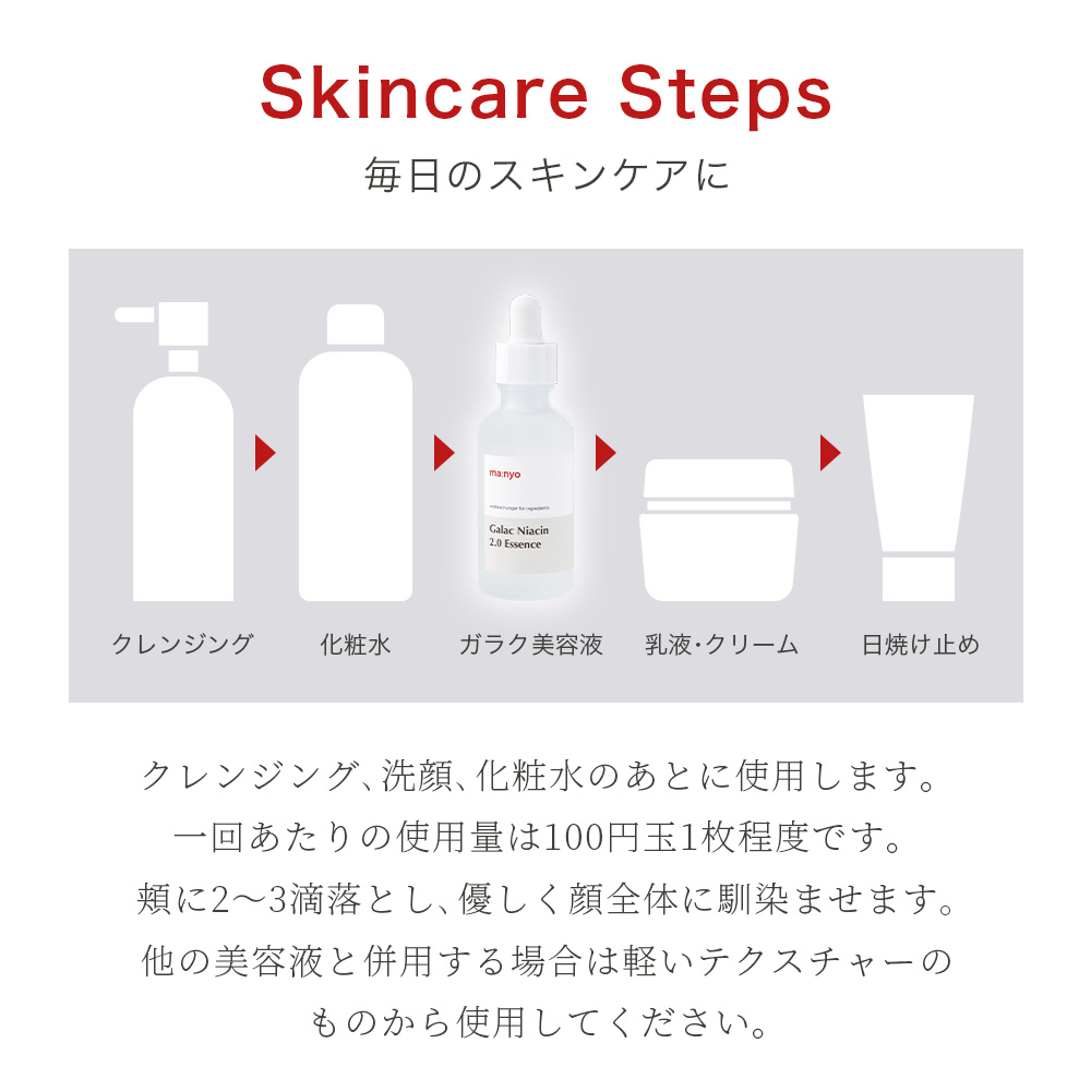 ma：nyo 魔女工場 manyo マニョ ガラクナイアシン2.0 50ml エッセンス