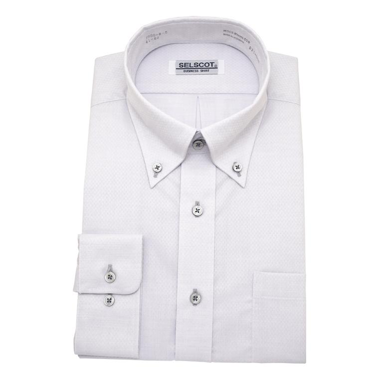 ワイシャツ メンズ 長袖 形態安定 標準体 SELSCOT 形態安定シャツ ボタンダウン グレードビー :7900-5:セルスコット - 通販 -  Yahoo!ショッピング