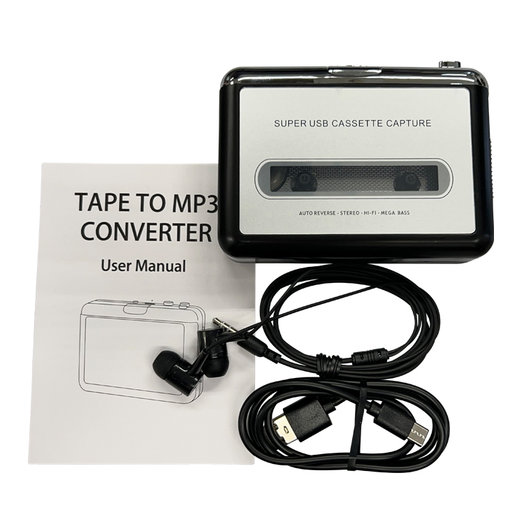 デジタル変換カセットプレーヤー カセットテープ をデジタ化する