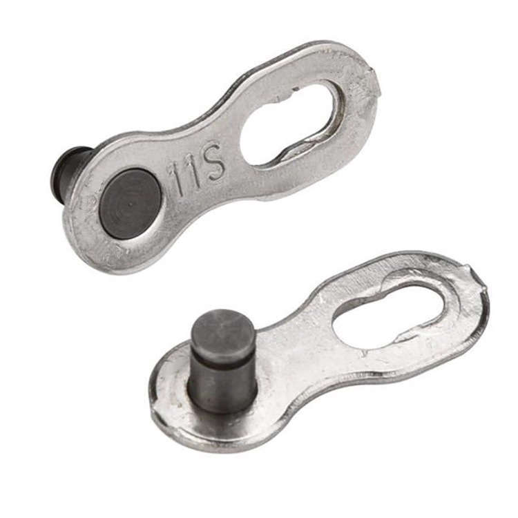 ミッシングリンク 2セット スチール素材 チェーン脱着 スムーズ 678速