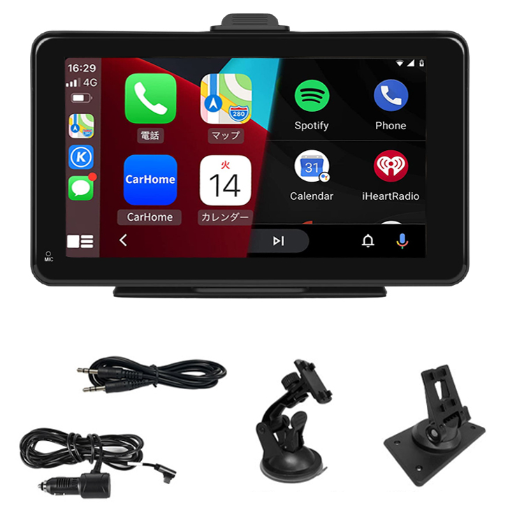 タッチパネル車載スマートプレイヤー 7インチモニター Carplay