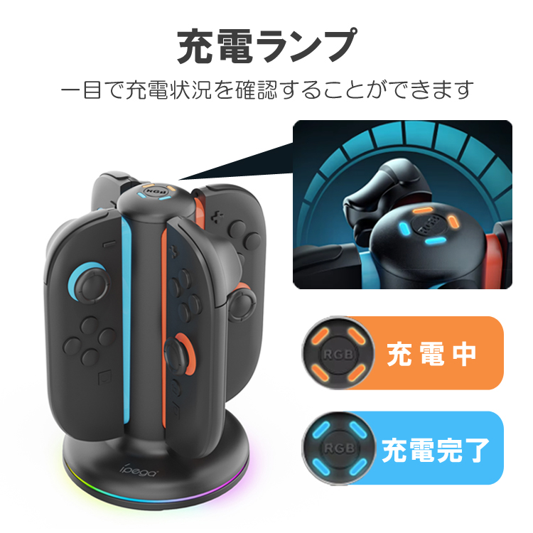 【新品多数】Switch本体フルセット＆コントローラー４個＆LEDライトスタンド 71MvVl1PbpL._UF350,350_QL50_.jpg