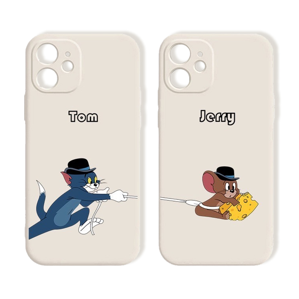 アウトレット スマホケース トムとジェリー iPhone7 8 12 13