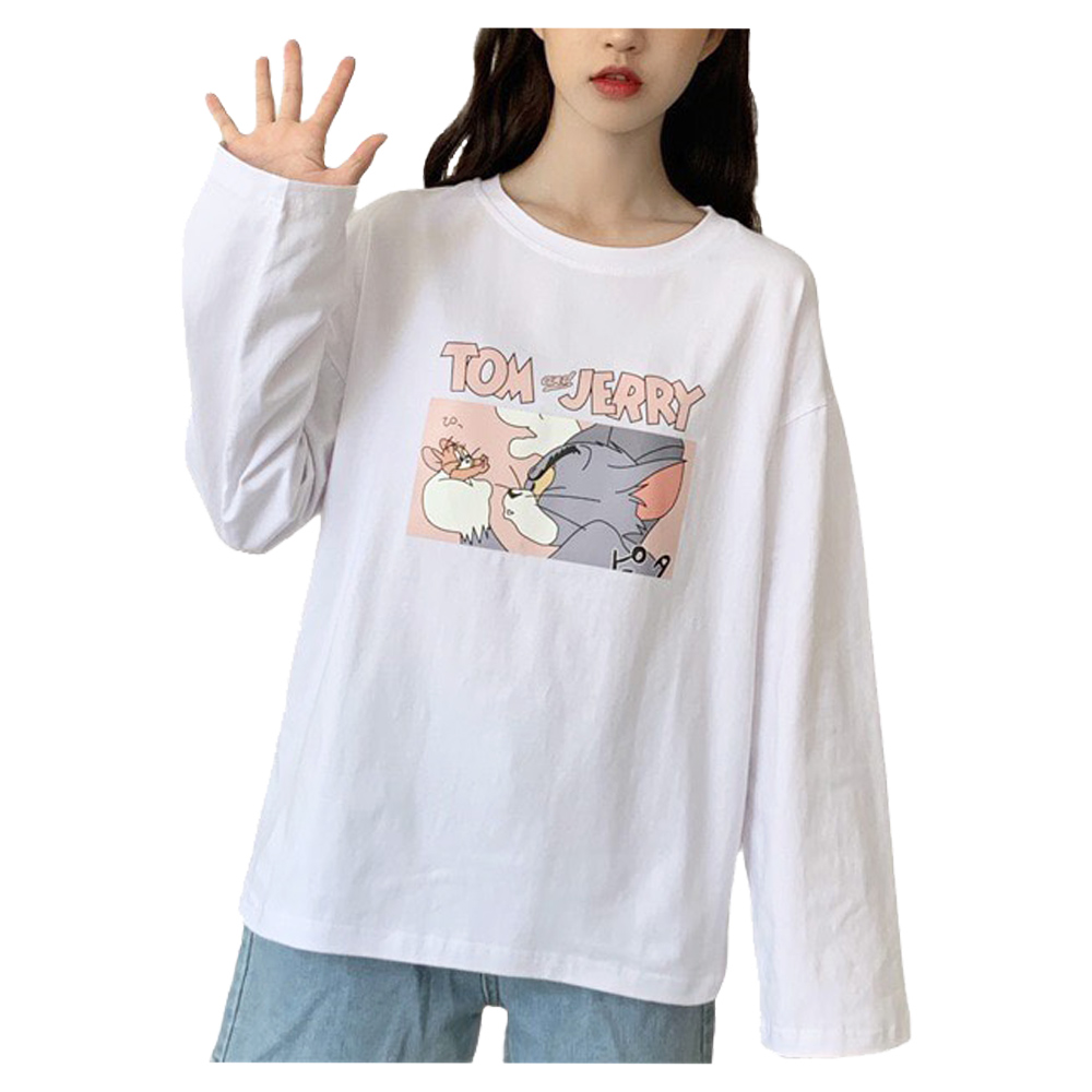 Tシャツ レディース シルクプリント長袖Tシャツ ブランド 速乾 人気 かわいい おしゃれ 長袖 綿 20代 夏 冬 白 50代 秋 無地 40代 シャツ 30代 春 スポーツ Tシャツ レディース シルクプリント長袖Tシャツ ブランド 速乾