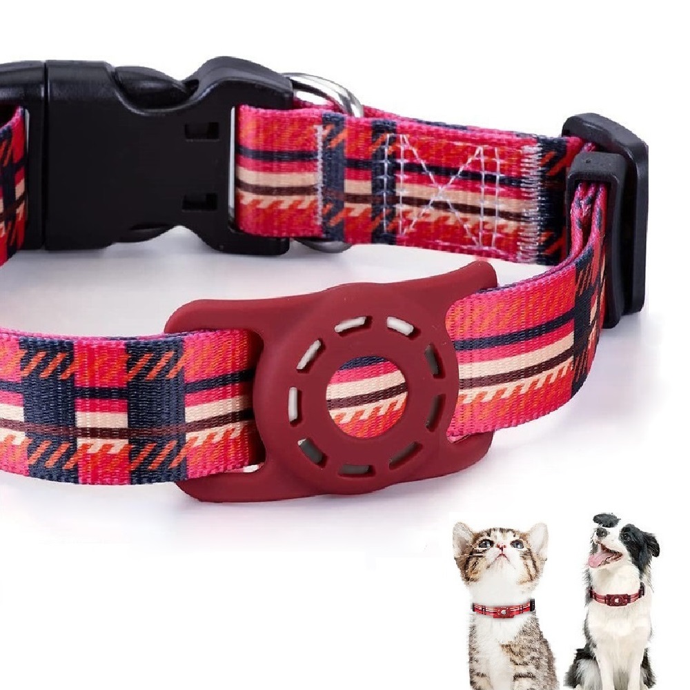 COACH 犬用首輪 XS 未使用タグ付 レッド パテント 希少 AirTag 対応