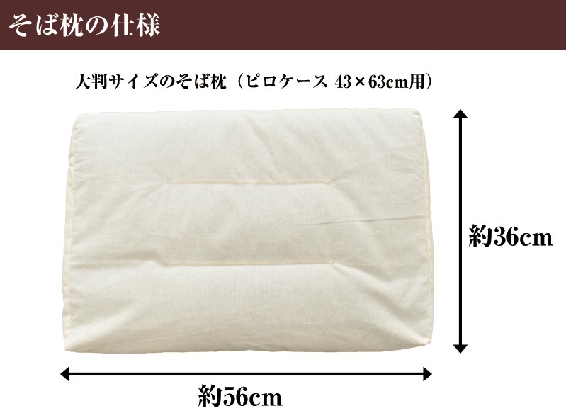 日本製 大判そば枕 Mサイズ 43×63cm 高さが選べる 3cm 5cm 7cm 11cm 高温殺菌 そば殻入り 枕 蕎麦まくら 頚椎安定 セレクト枕  :3640470000765:スリーププラス - 通販 - Yahoo!ショッピング