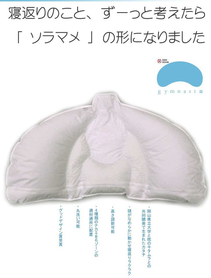 【中古】ジムナスト 枕 枕のキタムラ×岡山県立大学 今治タオル 専用カバー付 中古】ジムナスト 枕 枕のキタムラ×岡山県立大学 今治タオル 専用