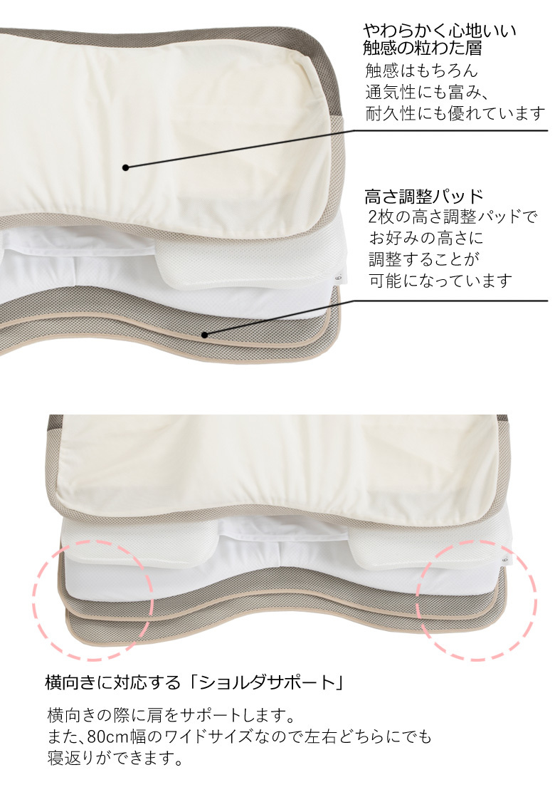 パラマウントベッド（PARAMOUNT BED） 枕 まくら アクティブスリープ
