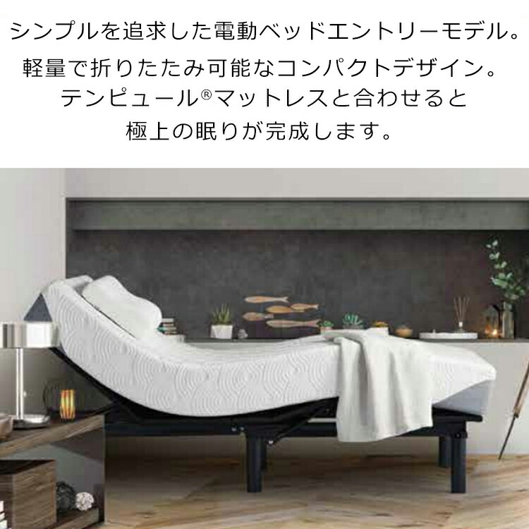 テンピュール（TEMPUR） ベッド マットレス 電動 エルゴワン Ergo One