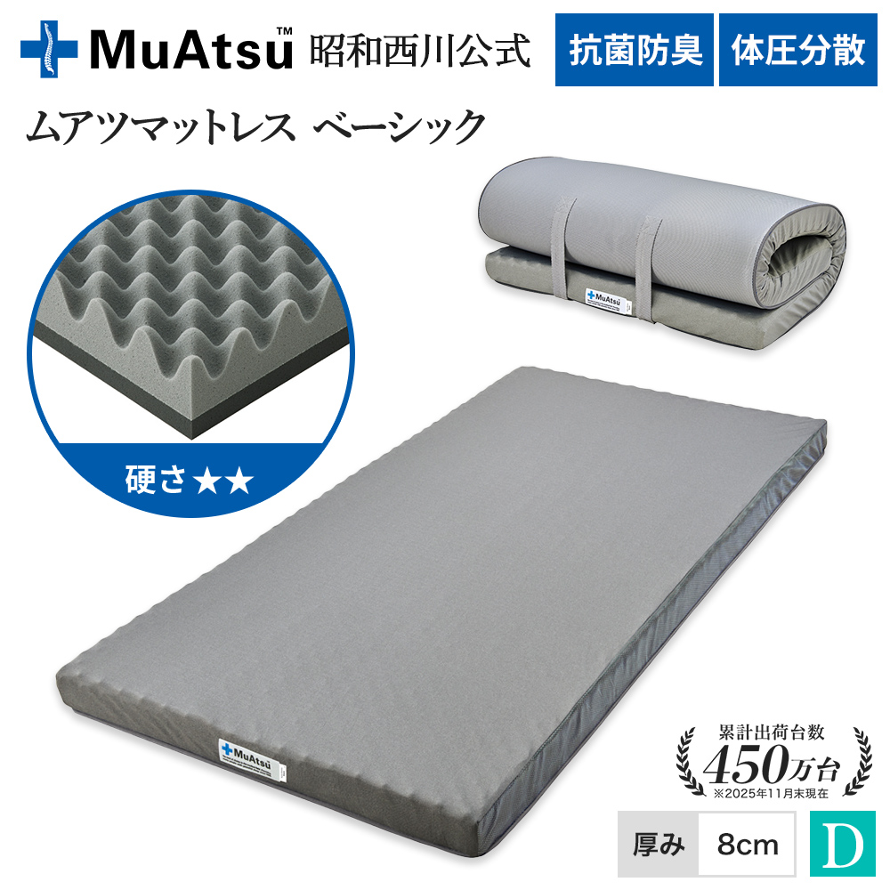 西川（nishikawa） マットレス ダブル ムアツ布団 昭和西川 敷布団 の