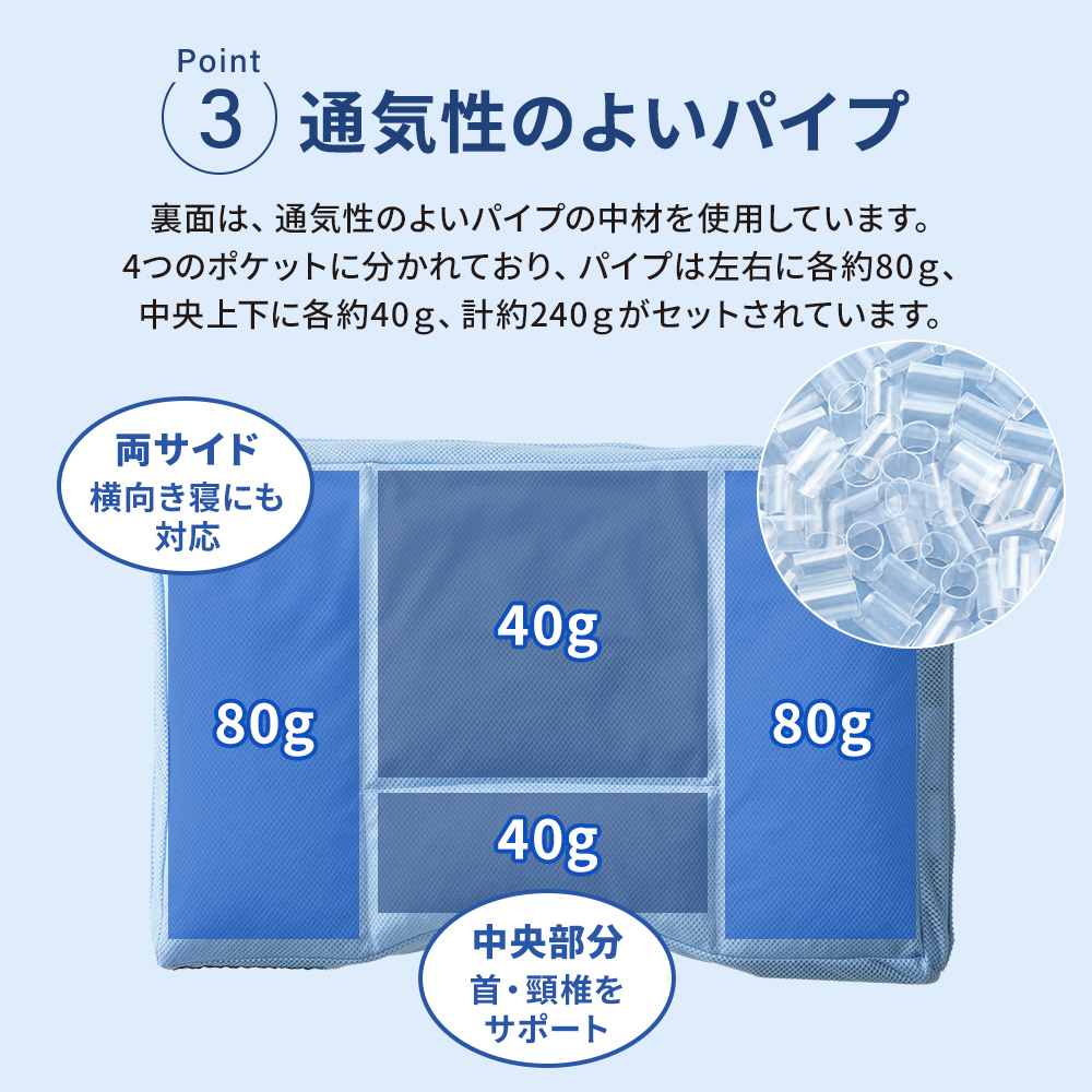 西川（nishikawa） ボーナスストア+4％ ムアツまくら MP6050 約50×35cm