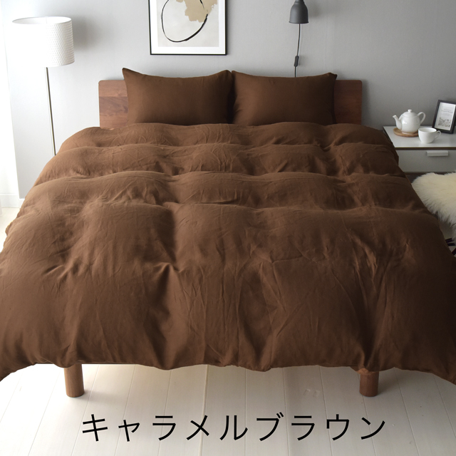 枕カバー 43×63 cm枕用 麻 日本製 フレンチリネン100% 洗いざらし 夏 ひんやり 北欧 ...