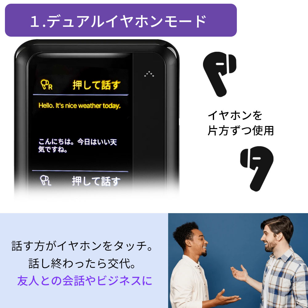 翻訳機 通訳機 iKKO ActiveBuds ChatGPT搭載 翻訳イヤホン ３つの翻訳モード 翻訳 書き起こし スマートノート AI 要約機能 ノイズキャンセル |  | 08