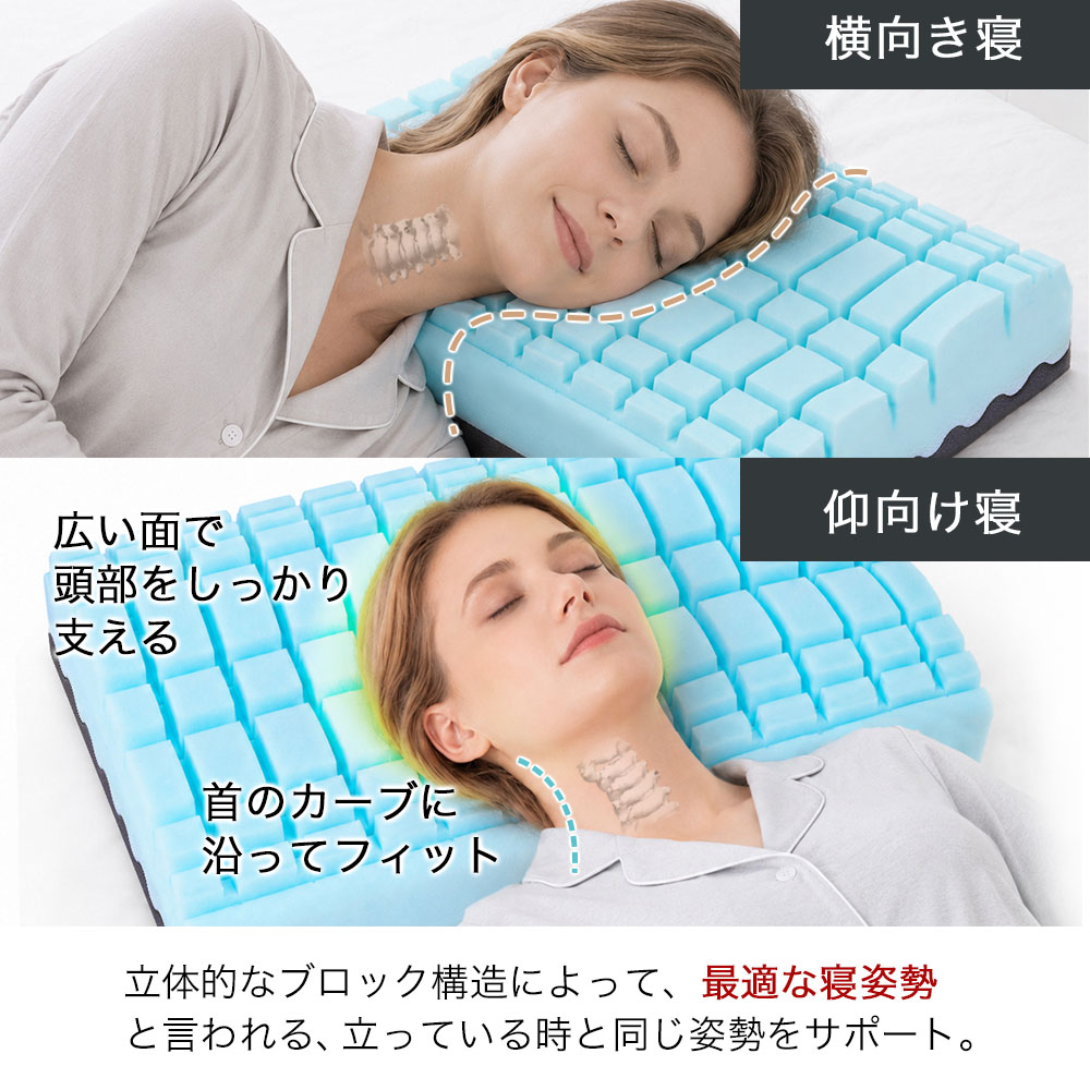 枕 まくら ストレートネック SUMIMIN FIT PLUS 肩こり 首こり 高さ調整シート プレミアムフォーム スミミンフィットプラス 快眠枕 安眠枕 |  | 04
